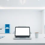 View the modern workspace at https://tt88.ca/, showcasing a clean aesthetic with a laptop and coffee cup.