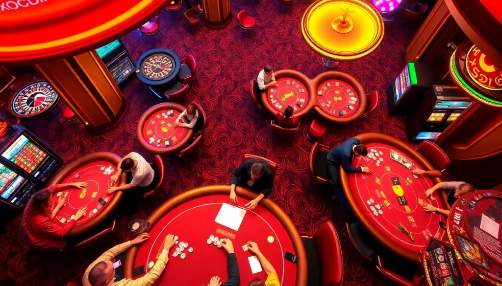 Experience the thrill of high-stakes poker at xocdia88, where players are immersed in a dynamic casino atmosphere filled with excitement.