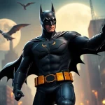 Batman menunjukkan keberanian dalam game batman138 di tengah gelapnya Gotham.