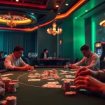 xocdia88 showcases high-stakes poker action with intense players, luxury chips, and the thrill of gambling.