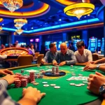 Experience the thrill of the ggwin bet poker game with vibrant chips and cards in play.