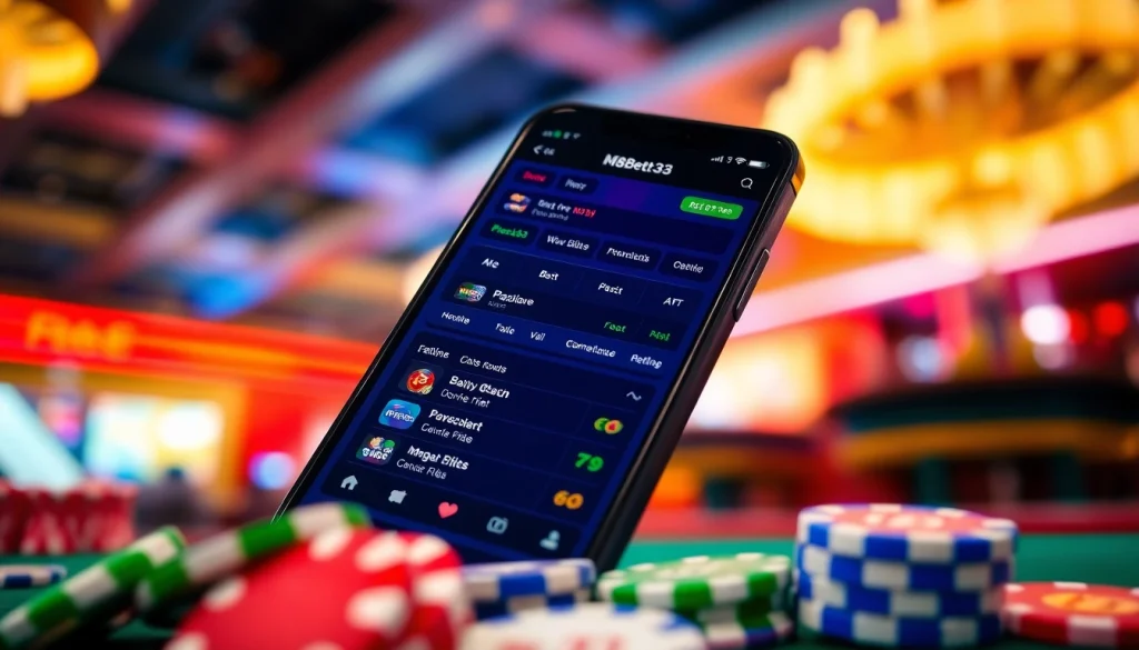 Engage with the m8bet333 platform on your mobile device for thrilling betting experiences.