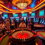 The hit club scene showcases an exciting casino environment filled with poker tables and slot machines, highlighting thrilling gambling moments.
